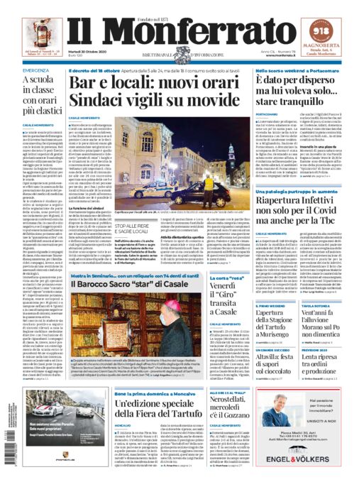 Il Monferrato - Edizione 78 del 20/10/2020